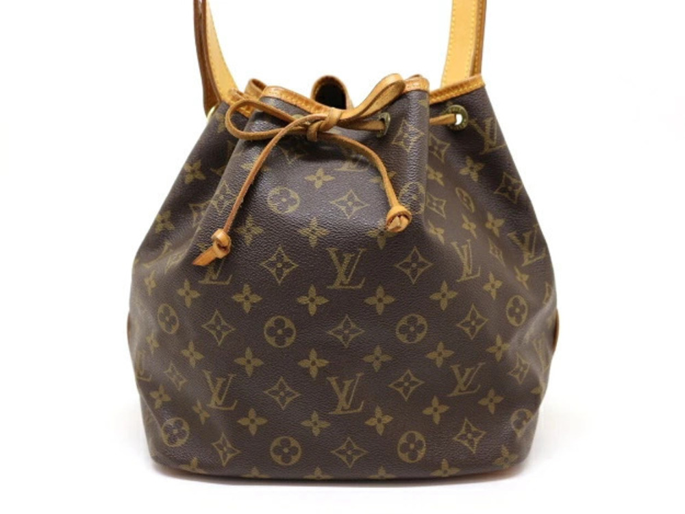 LOUIS VUITTON Shoulder Noe Brown Bag Monogram